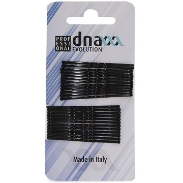 Agrafe de par Kiepe Waved Black 24buc