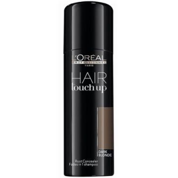 Професионален спрей коректор  за покриване на бели коси L&#039;Oréal Professionnel Hair Touch Up Dark Blonde, 75 мл