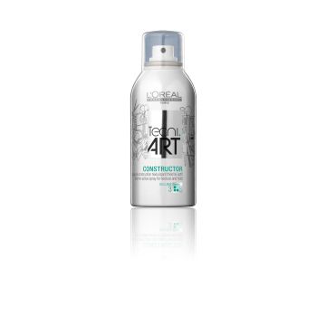 L&#039;Oreal Professionnel Tecni.Art Constructor,Hőre aktiválódó texturizáló és fixáló hajspray 150ml