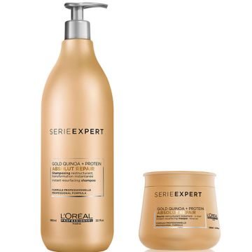 L&#039;Oreal Professionnel Hair Care Kit Expert Series Absolut Repair Shampoo 980ml + Mask 250ml