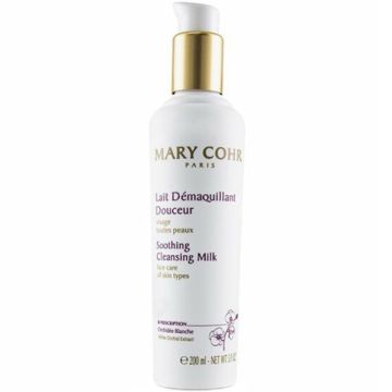 Lapte demachiant Mary Cohr Douceur cu efect calmant pentru toate tipurile de ten 200ml