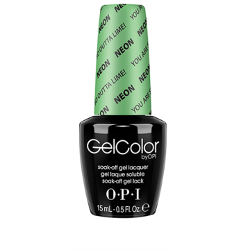 Лак за нокти полутраен Opi Gelcolor You Are So Outta Of Lime15мл