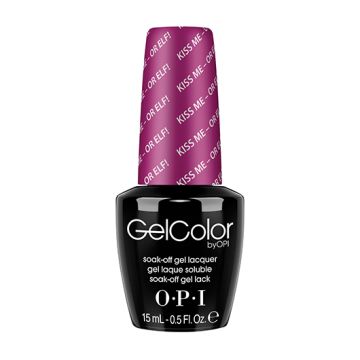 Лак за нокти полутраен Opi Gelcolor Kiss Me Or Elf!15мл