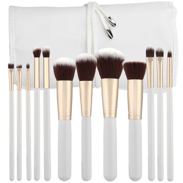 Tools4Beauty Ecsetkészlet tartóval bézs 12 db