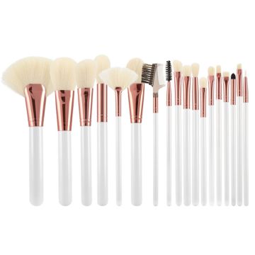 Tools4Beauty Ecsetkészlet fehér 18db