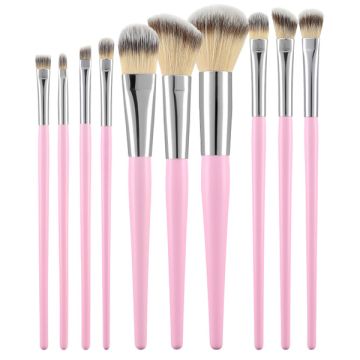 Tools4Beauty Ecsetkészlet rózsaszín 10 db