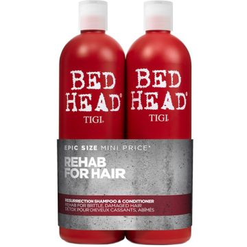 Tigi Bed Head Rehab for Hair Tween Duo Shampoo 750ml&amp;Conditioner 750ml
