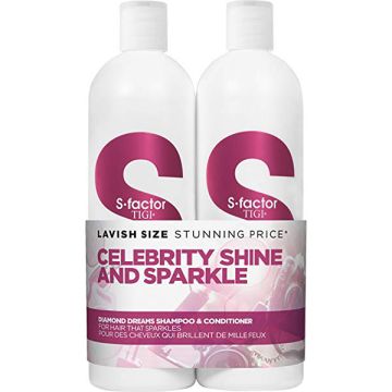 Комплект Tigi S Factor Celebrity Shine and Sparkle Шампоан 750мл+Балсам 750мл