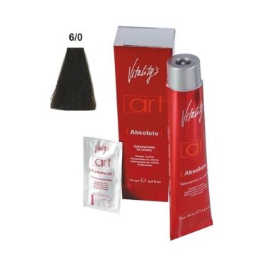Vitality&#039;s Art Absolute permanent hair dye with ammonia 6.0 Dark Blonde 100ml