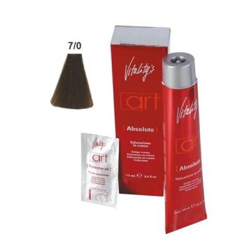 Vitality&#039;s Art Absolute Ammóniás tartós hajfesték 7.0 Szőke 100ml