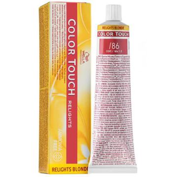Боя за коса Wella Professionals Color Touch Relights Русо /86 Перлено Лилаво 60 мл