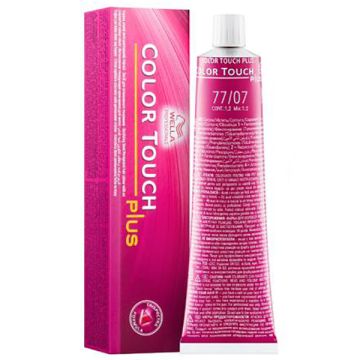 Vopsea de par Wella Professionals Color Touch 77/07 Blond Mediu Intens Natural Castaniu 60ml