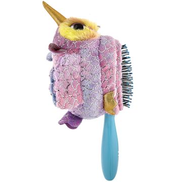Hair Brush Wet Brush for kids Plush Owl Unicorn
